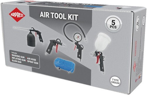 Airpress accessoiresset 5-dlg orion - 45892