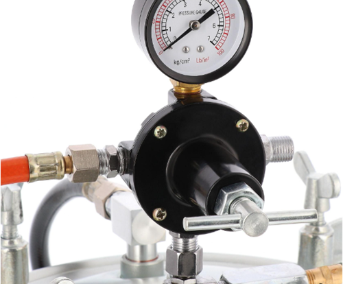 Airpress drukvat verzinkt 8.5 l + verfspuit - 45202