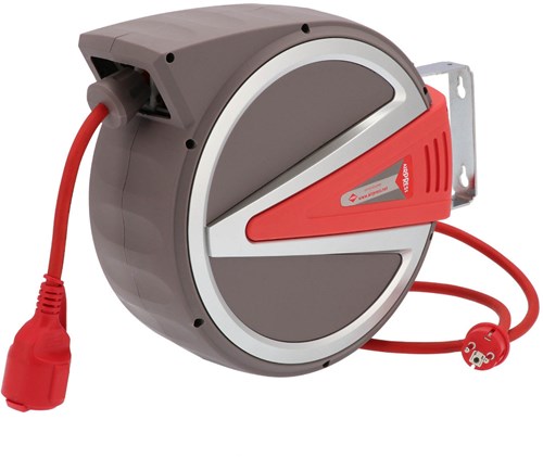Airpress stroomkabel muurhaspel | 230 v | 15m | 2,5 mmq - 76576