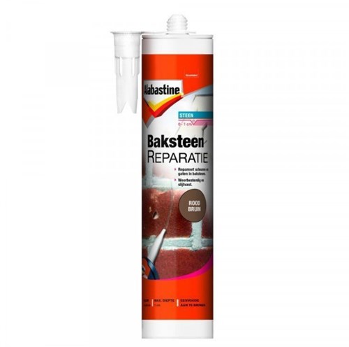 Alabastine baksteenrep. rood-bruin 310ml - 5232234