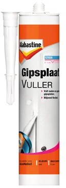 Alabastine gipsplaat vuller wit 310ml 11352602 - 5095982