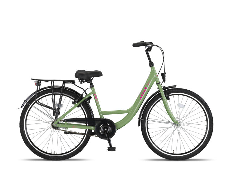 Altec belle 26 inch meisjes v-brakes lichtgroen
