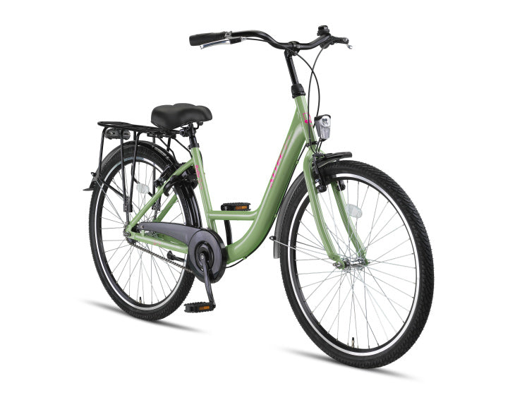 Altec belle 26 inch meisjes v-brakes lichtgroen