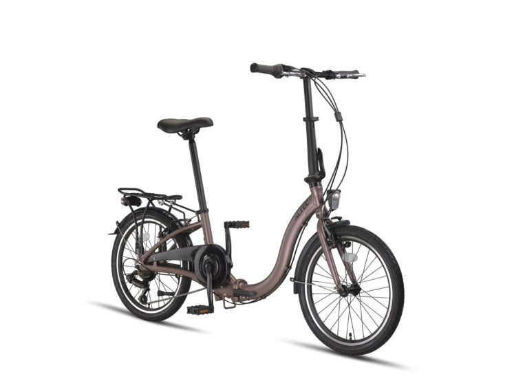 Altec comfort 20 inch vouwfiets 6s terra bruin