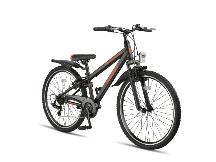 Altec dakota mtb 26 inch jongens 7v v-brakes zwart