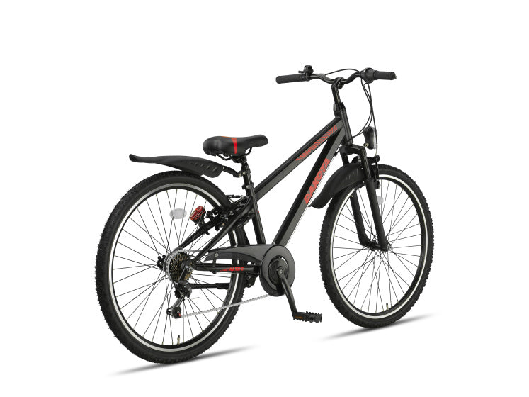 Altec dakota mtb 26 inch jongens 7v v-brakes zwart