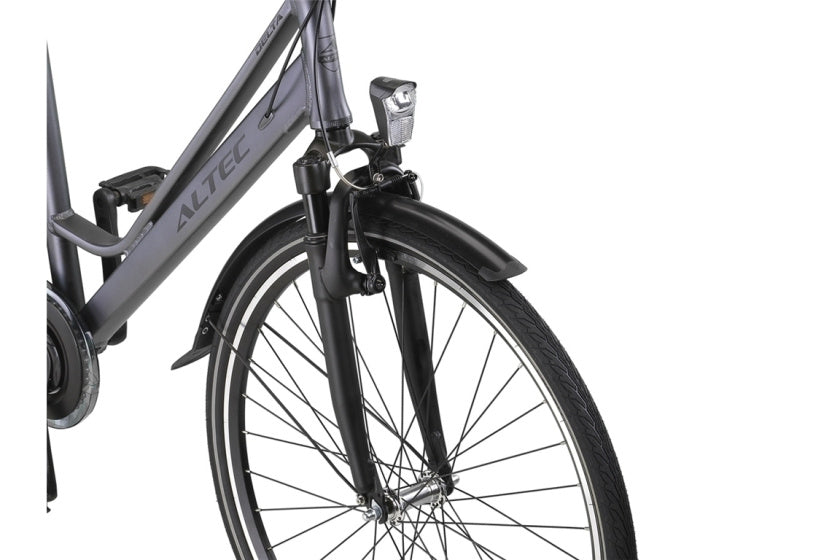 Altec Delta 28 pouces Vélo Femme N-3 50cm Gris Mat