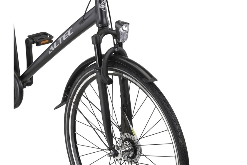 Altec Delta + Plus Vélo Homme 28 pouces N-3 61cm Noir Mat