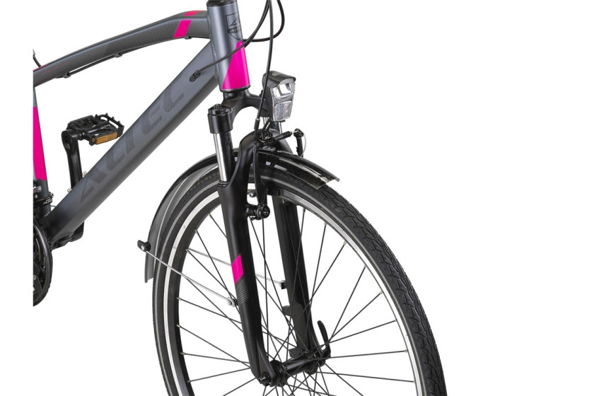 Altec Legarda (CT) 28 pouces Vélo pour femme V-Brakes 24 Versn. Rose anthracite