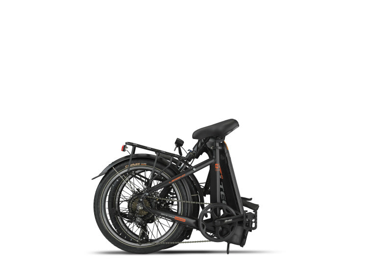 Altec legend vouwfiets 20 inch 34 cm unisex 7v schijfrem matzwart