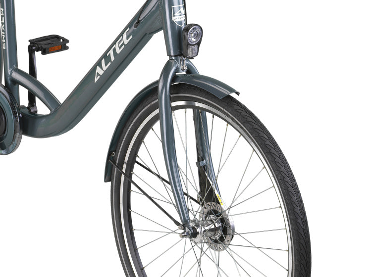 Altec maxima moederfiets 28 inch 50 cm dames 7v rollerbrake groen