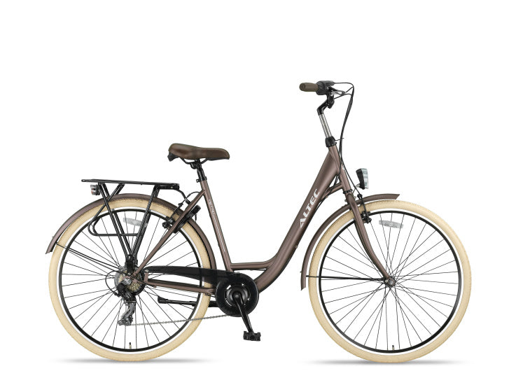 Altec metro 28 inch 52 cm dames 7v v-brakes terracotta