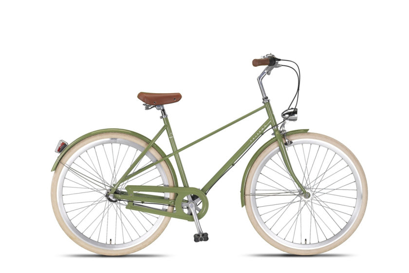Altec Palermo 3T 28 pouces Vélo Femme 52 cm Retro Vert