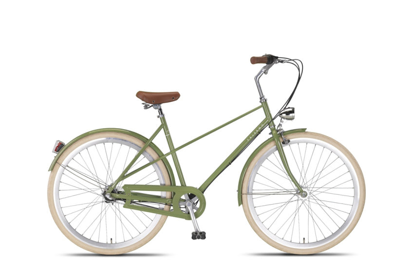 Altec Palermo 3F 28 inch Damesfiets 52 cm Retro Groen *** ACTIE UITVERKOOP ***
