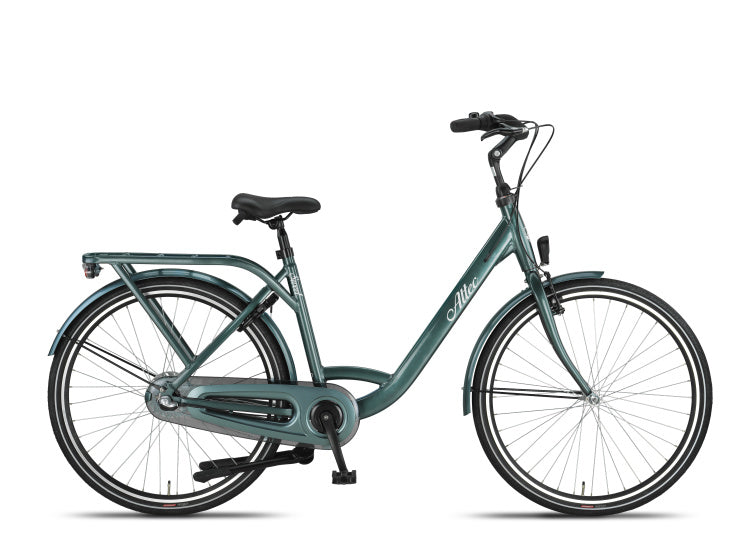 Altec sweet moederfiets 28 inch 50 cm dames 3v rollerbrake groen