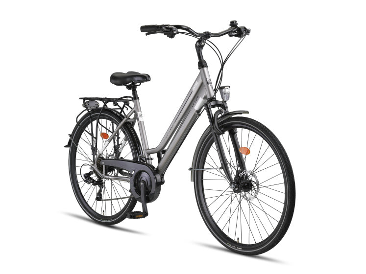 Altec ventura trekking 28 inch 50 cm dames 21v mechanische schijfrem zilver