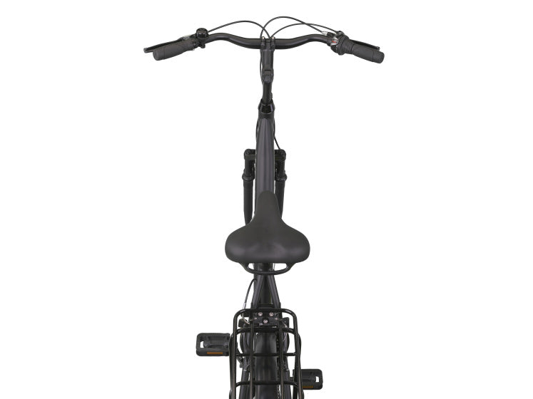 Altec verona 28 inch 52 cm dames 7v v-brakes matzwart