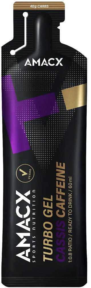 Amacx turbo gel with caffeine 60ml best before date 02 26