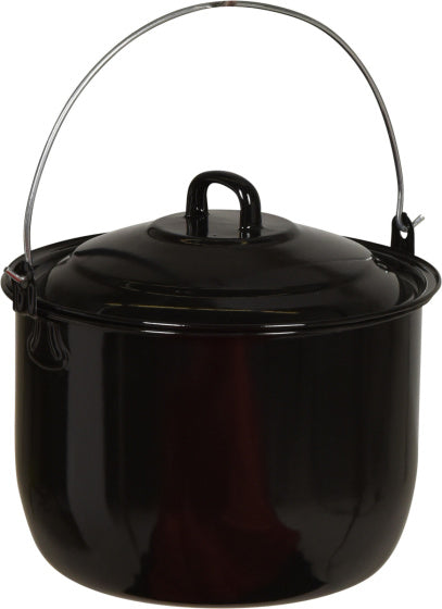 BBQ Pan met Deksel Ø24 cm 6,7 Liter Zwart