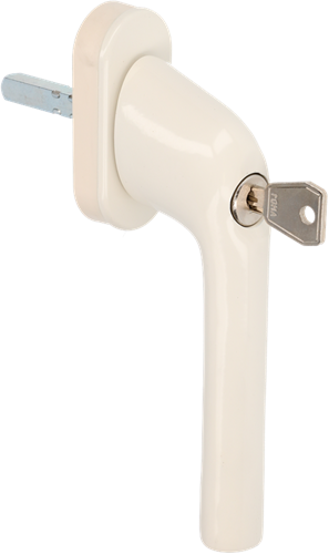Ami veiligheidsbeslag raamgreep 822 7x32 wit9010 ovaal - 425658