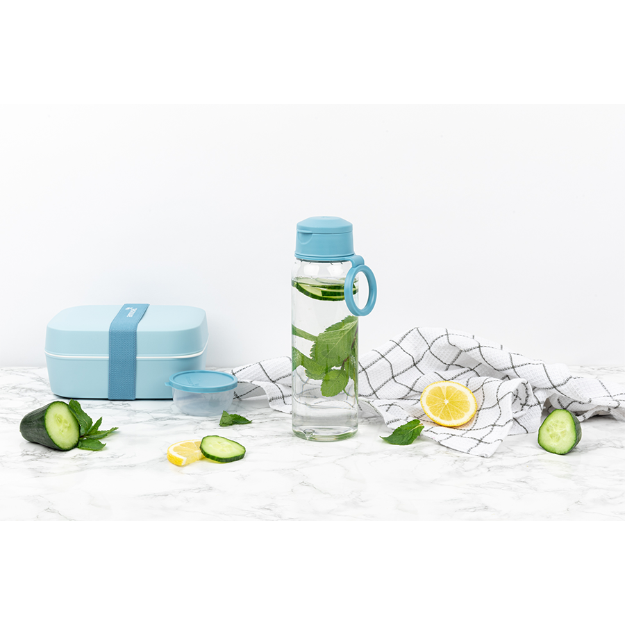 Amuse basic waterfles blauw 500ml