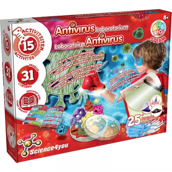 Brandunit science4you wetenschap antivirus laboratorium