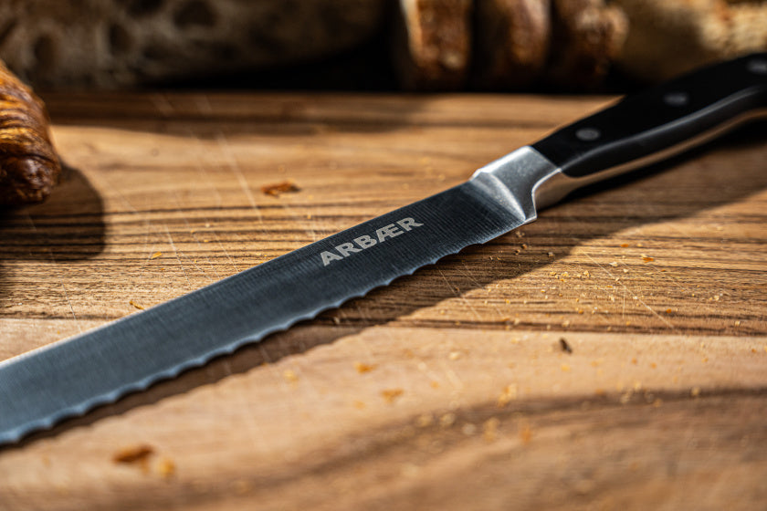 Messenset met magnetisch blok 6-delig - ABS handvatten - in Geschenkdoos