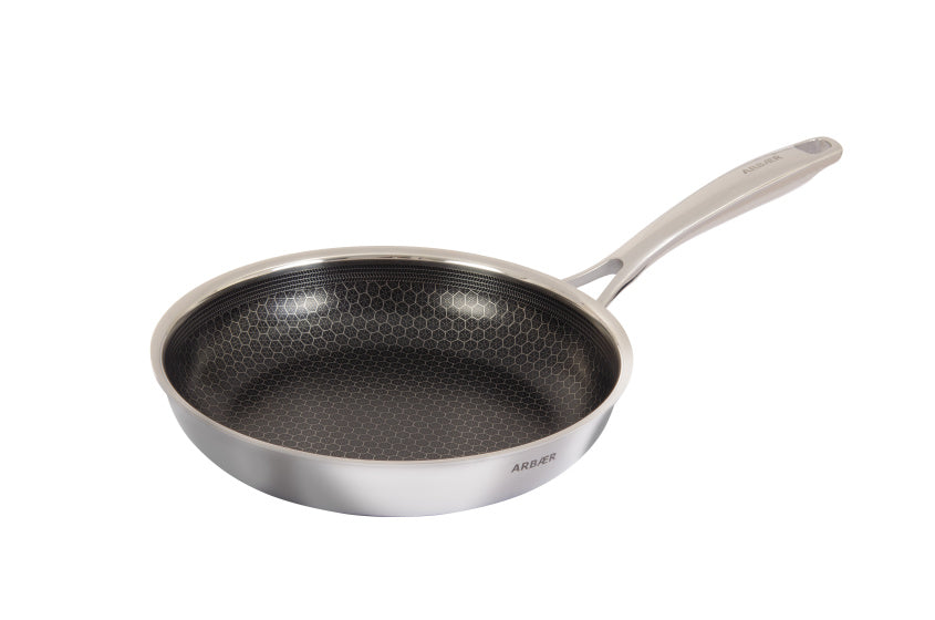 Koekenpan Inductie Ø 24 cm met Honingraat Anti-aanbaklaag