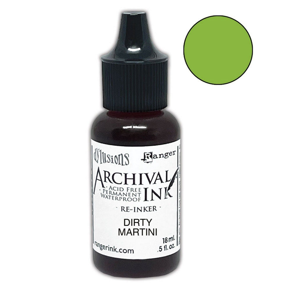 Ranger ink ranger • dylusions archival reinkers dirty martini