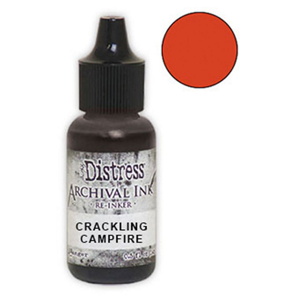 Ranger ink ranger • tim holtz distress archival ink reinker crackling campfire