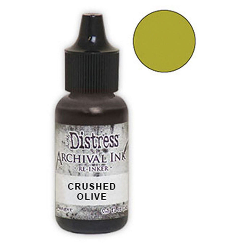 Ranger ink ranger • tim holtz distress archival ink reinker crushed olive