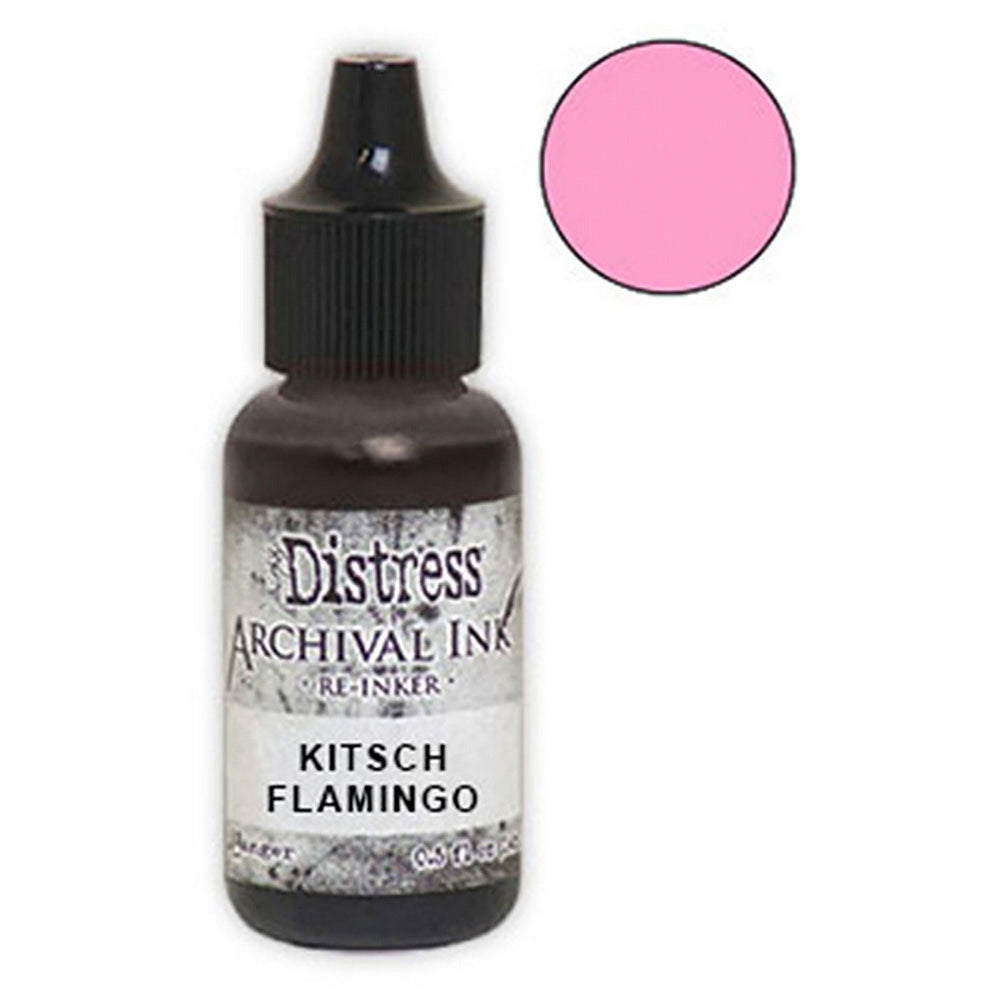 Ranger ink ranger • tim holtz distress archival ink reinker kitsch flamingo