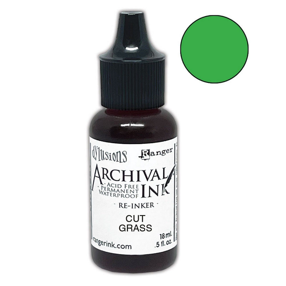 Ranger ink ranger • dylusions archival reinkers cut grass