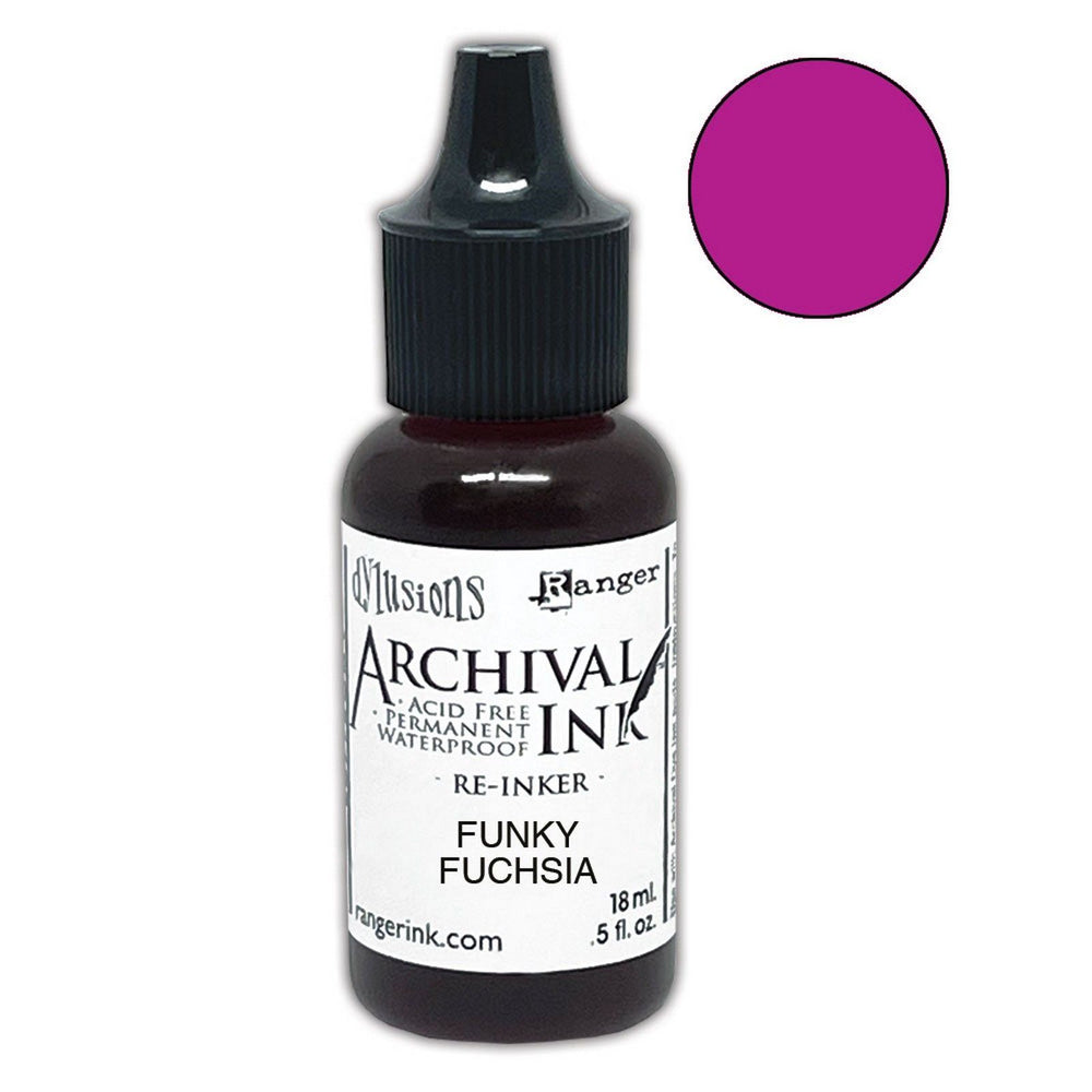 Ranger ink ranger • dylusions archival reinkers funky fuchsia