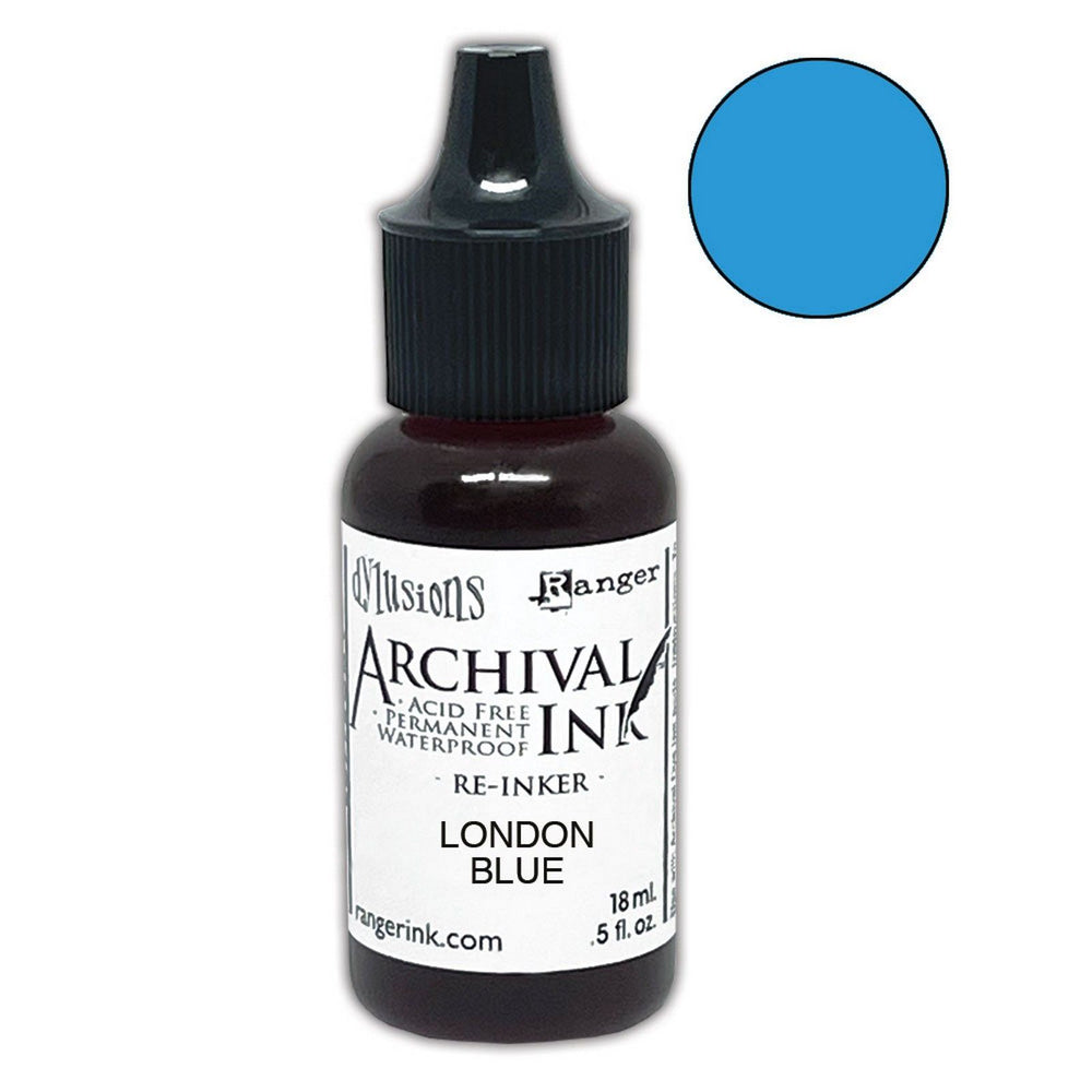 Ranger ink ranger • dylusions archival reinkers london blue