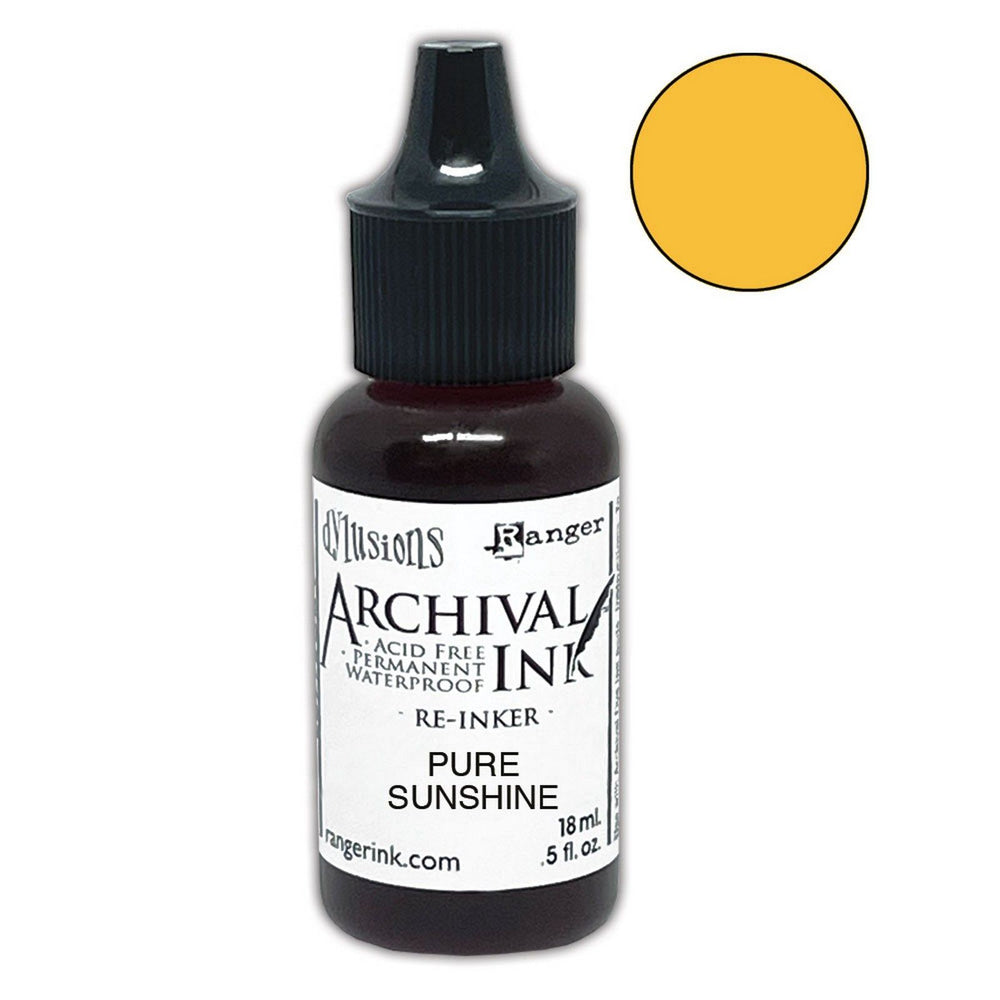 Ranger ink ranger • dylusions archival reinkers pure sunshine