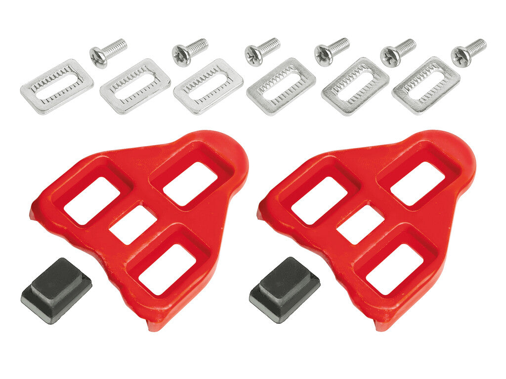 Tecora e asista look shoe plates red