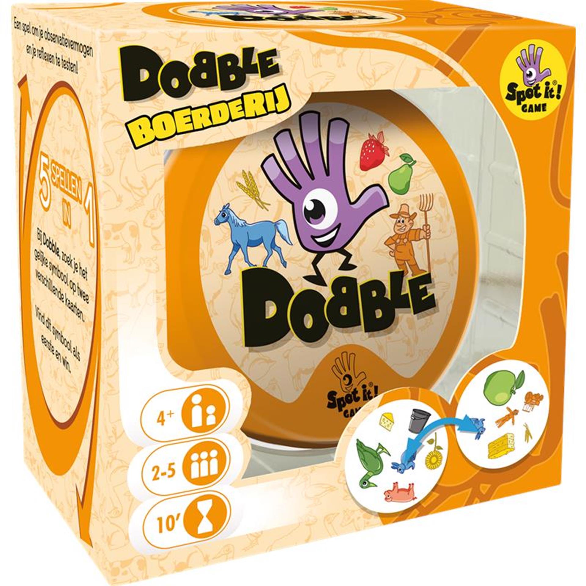 Asmodee Dobble Boerderij Kaartspel