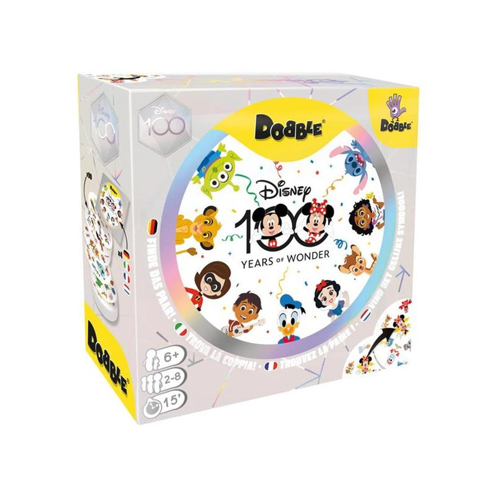 Asmodee dobble disney 100-jarig jubileum kaartspel