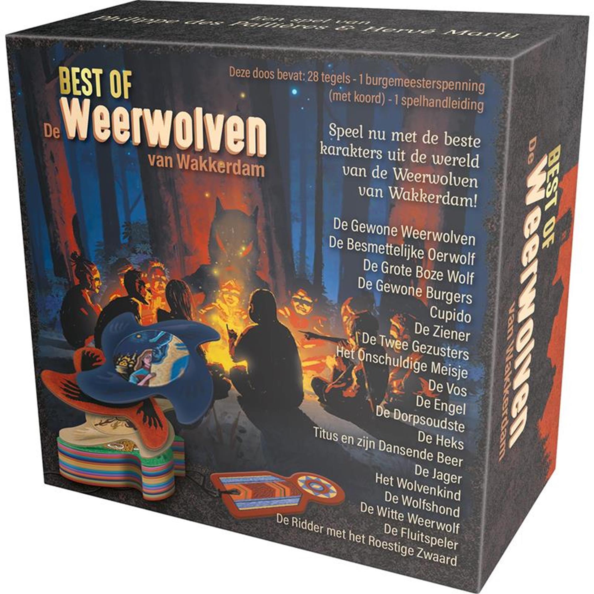 Asmodee De Weerwolven van Wakkerdam Beste van Kaartspel