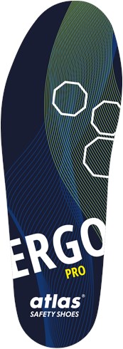 Atlas ergo pro inlegzool | blauw geel | maat 38 - 4043692447858