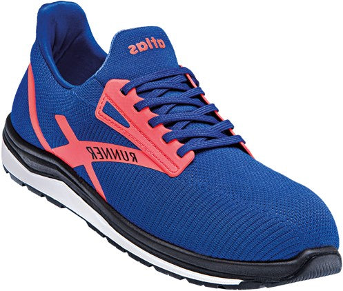 Atlas werkschoen runner 45 s1p | neon blauw | maat 39 - 4043692434346