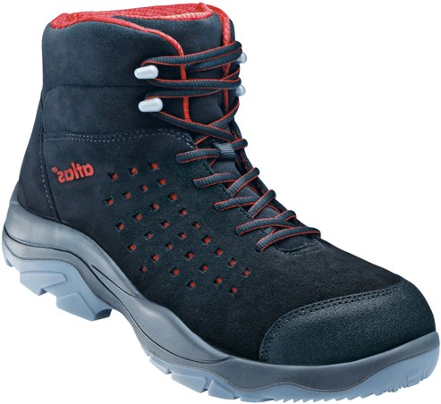 Atlas werkschoen sl 32 hoog s1 | zwart rood | maat 44 - 00.012.083.44