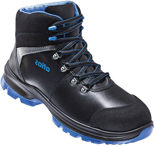Atlas werkschoen sl 845 xp 2.0 hoog s3 | zwart blauw | maat 43 - 00.012.099.43