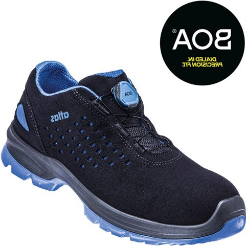 Atlas werkschoen sl 9405 xp 2.0 boa s1p w12 | zwart blauw | maat 38 - 00.012.241.38