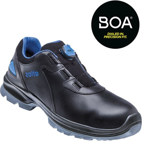 Atlas werkschoen sl 9645 xp 2.0 boa laag s3 | zwart blauw | maat 36 - 00.012.104.36