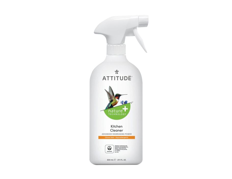 Attitude nature+ keukenreiniger spray - citrusschil - 800ml