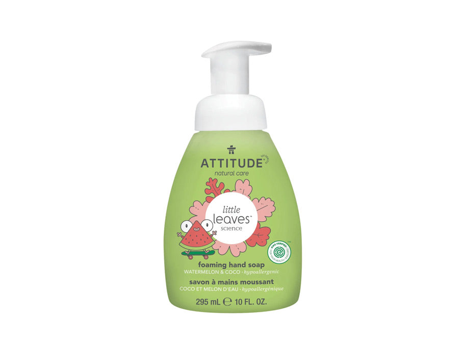 Attitude kleine blaadjes handzeep - watermeloen kokos - 295ml