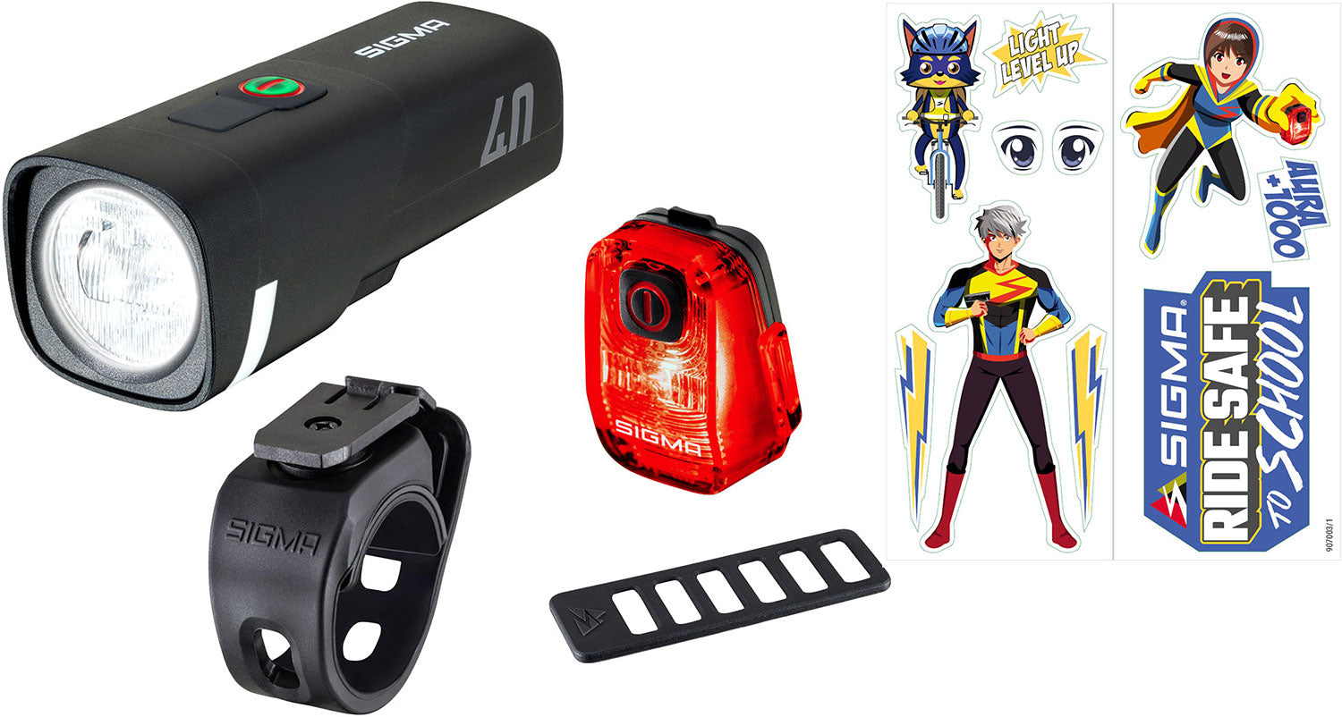 Sigma aura 40 hiro 10 ride to school - set