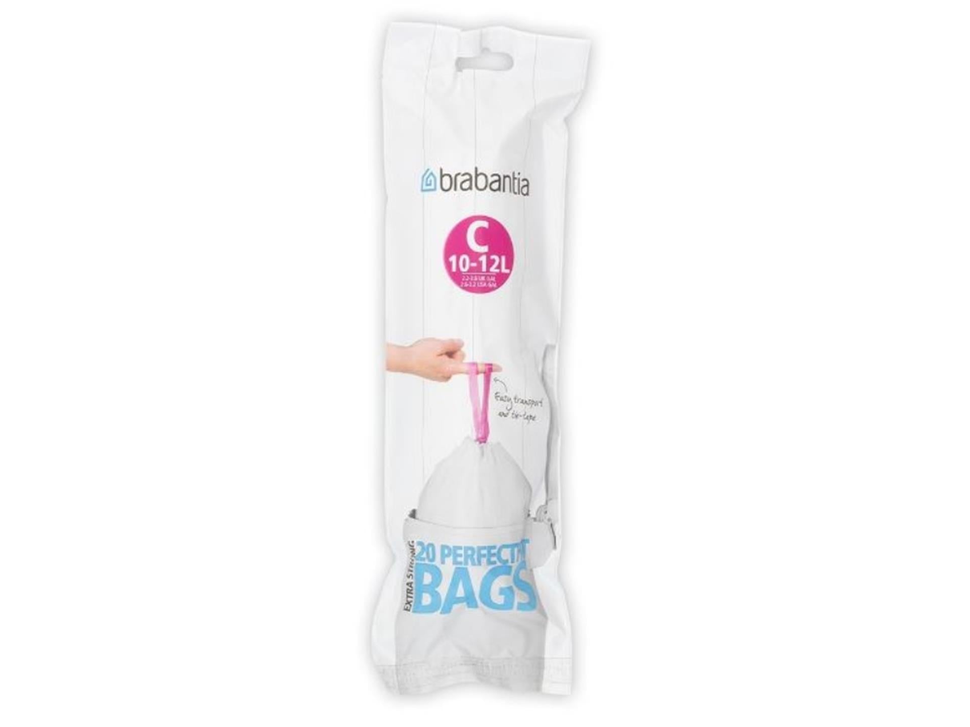 Brabantia perfectfit 10-12 liter vuilniszakken c rol a 20 zakken